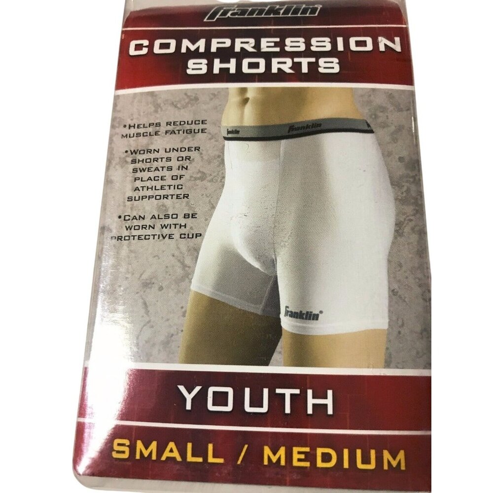Franklin Sports Small Medium Youth Compression Shorts NEW